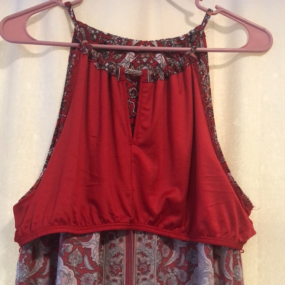 Max Studio Sleevless Paisley Print Dress, size Large - Picture 6 of 7